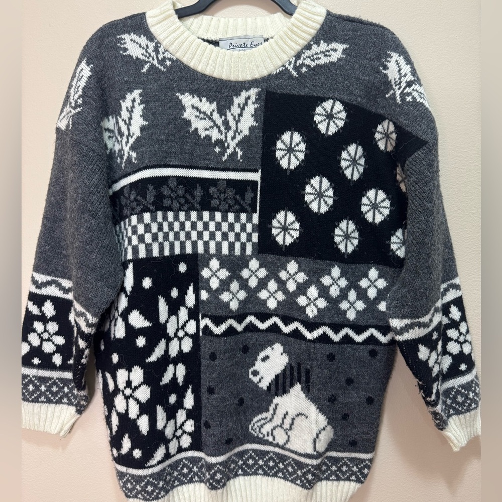 Private Eyes Sweater